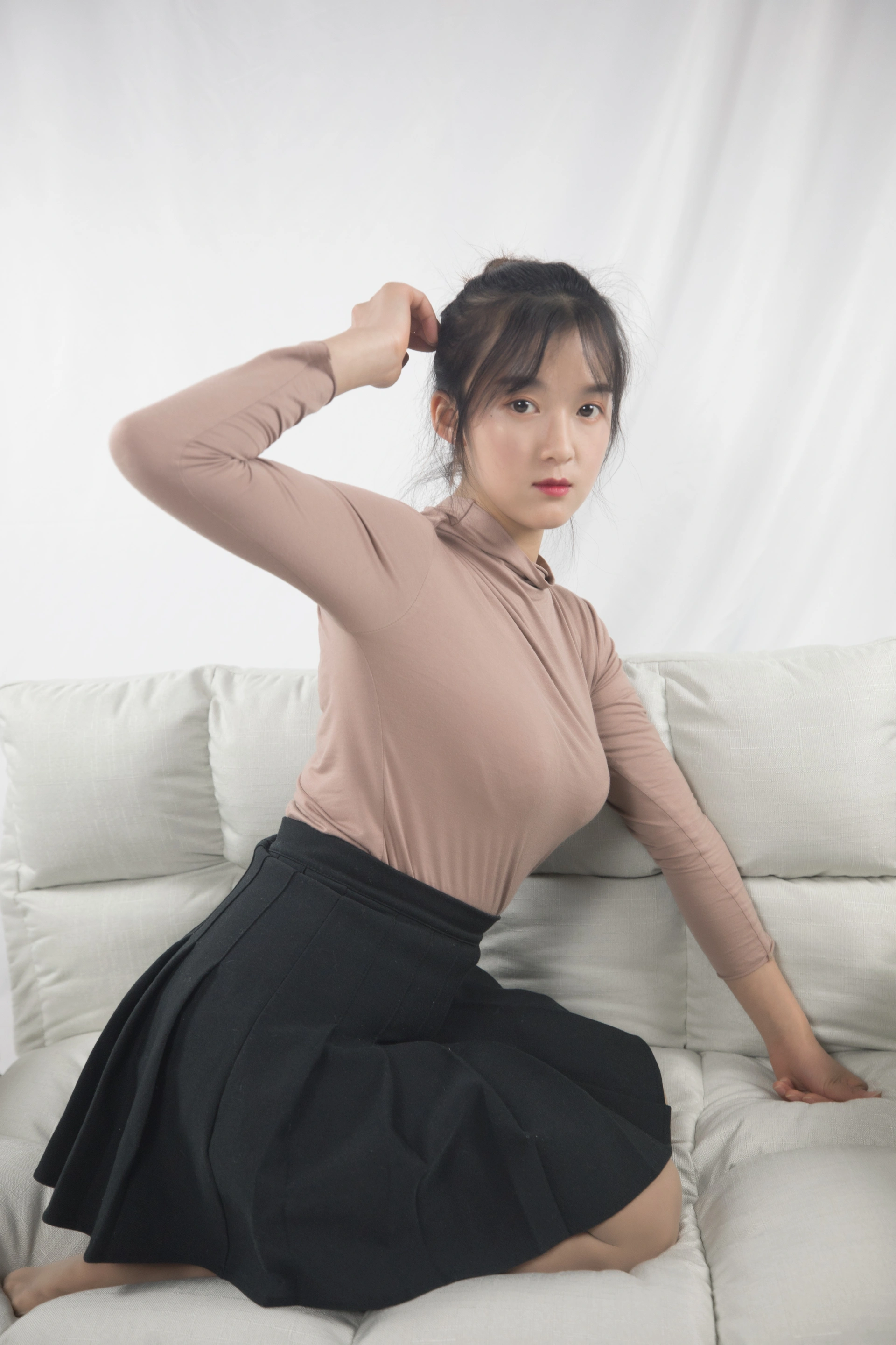 MSLASS梦丝女神 - 2019.12.12 NO.076 陈玲 端正的小姐 3